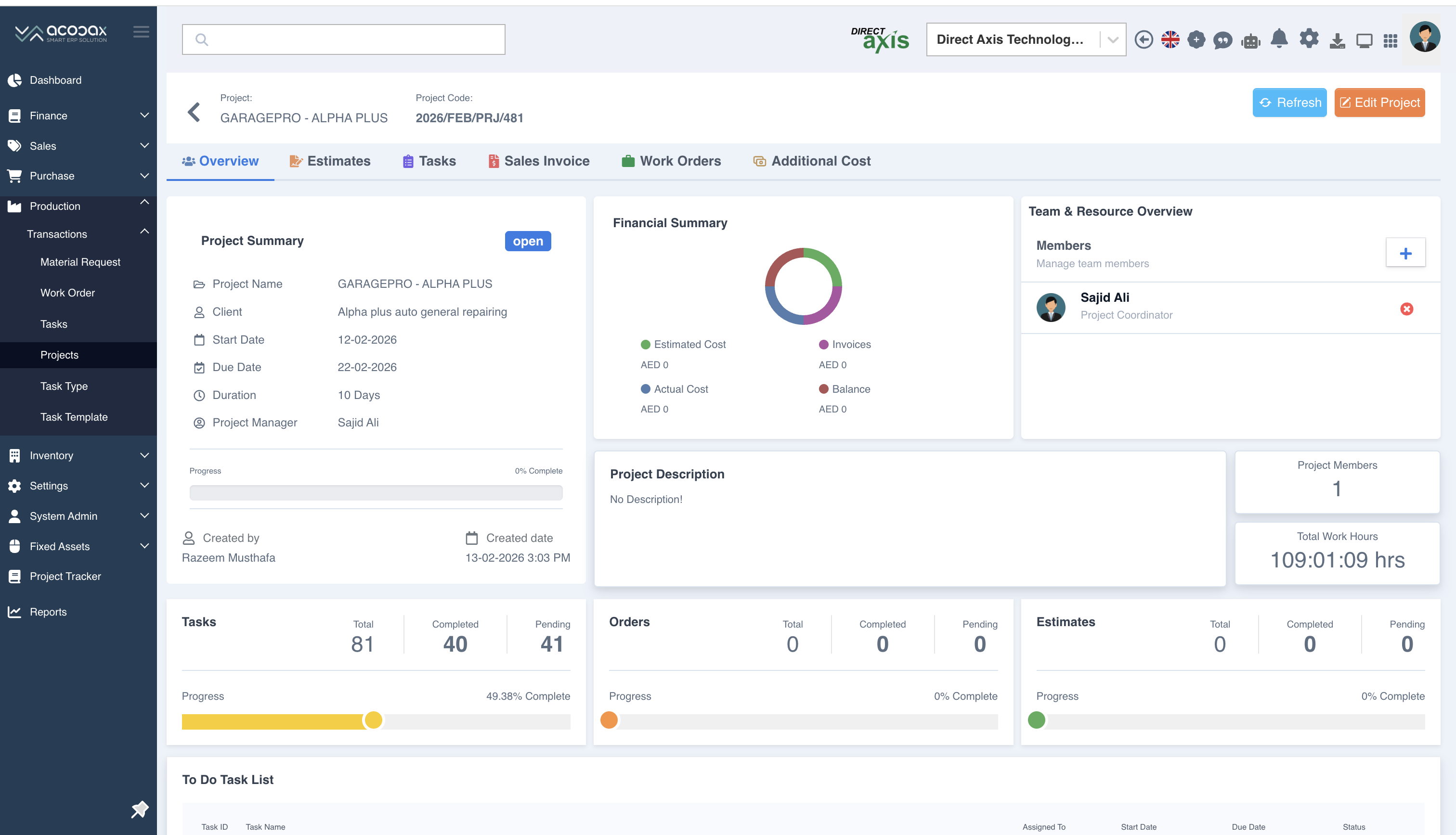 Project Tracker